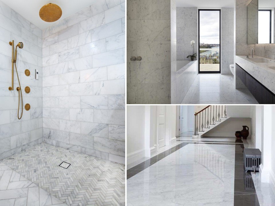 Carrara White Marble Project | KA UNITED